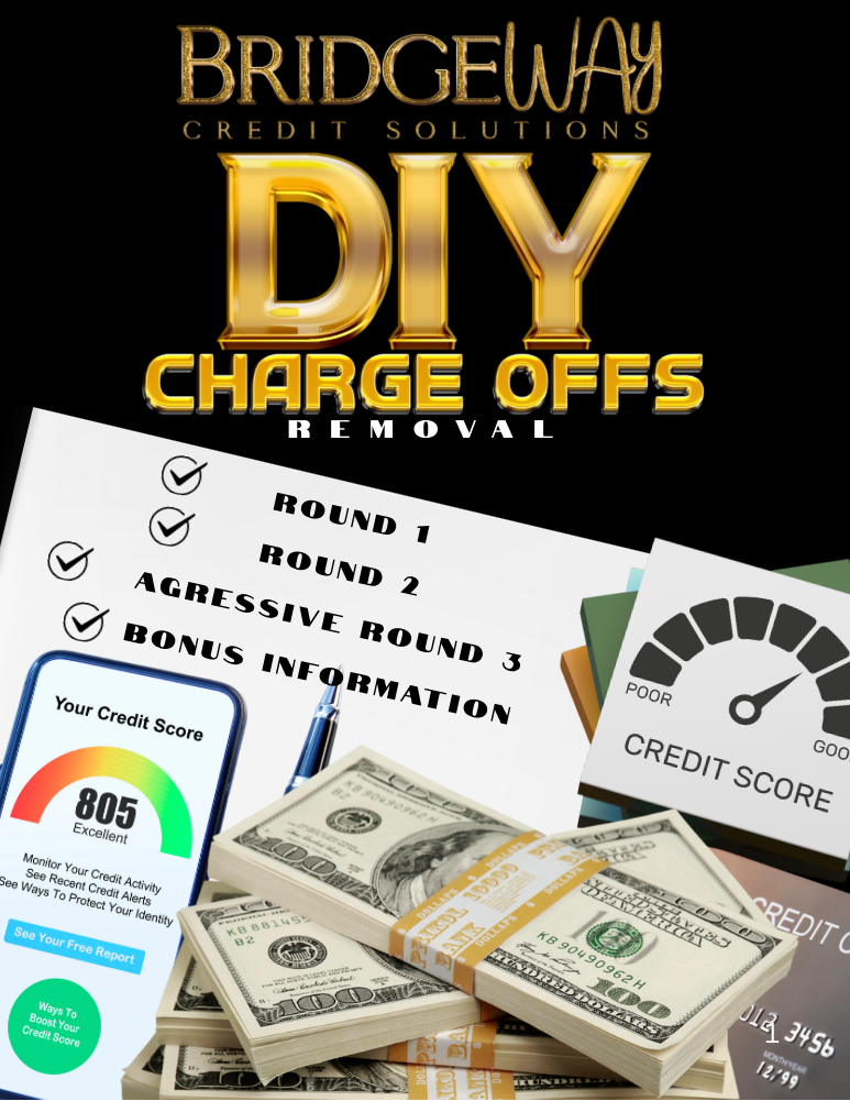 DIY CHARGE OFF REMOVAL